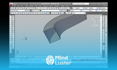 AutoCAD 3D Modeling Basic Tutorial Video for Beginner 3 AutoCAD 3D Advanced Revolve Sweep Loft