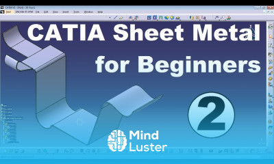 CATIA Sheet Metal Tutorial for Beginners 2