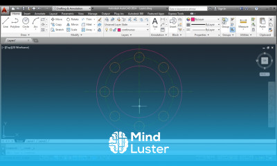 Learn AutoCAD Training Tutorial for Beginners Lesson 5 - Mind Luster