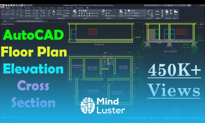 AutoCAD Floor Plan Tutorial for Beginners 1