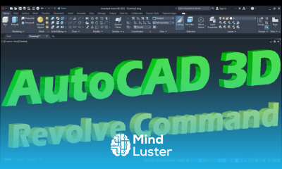 AutoCAD 3D Revolve Command
