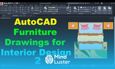 AutoCAD 2D Furniture Drawings for Interior Design 2