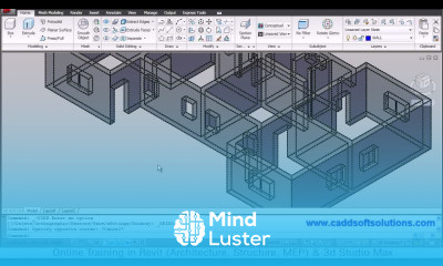 AutoCAD 3D House Modeling Tutorial 3 3D Home 3D Building 3D Floor Plan 3D Room