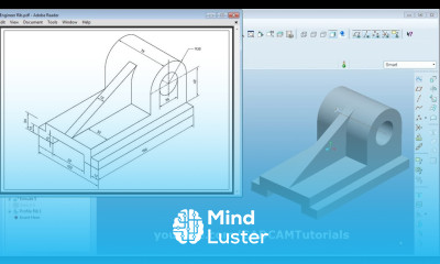 Pro Engineer Part Modeling Training Exercises for Beginners 3 Profile Rib