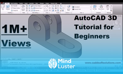Learn AutoCAD 3D Tutorial for Beginners - Mind Luster