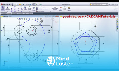 SolidWorks Exercises for Beginners 2 SolidWorks Sketch Basics Practice Tutorial