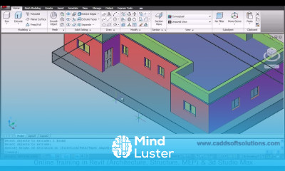 AutoCAD 3D House Modeling Tutorial 6 3D Home 3D Building 3D Floor Plan 3D Room