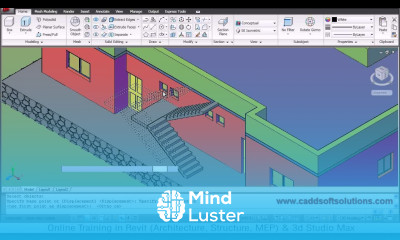AutoCAD 3D House Modeling Tutorial 7 3D Home 3D Building 3D Floor Plan 3D Room