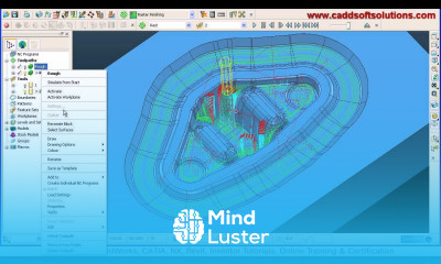 Delcam PowerMILL Training Tutorial 5