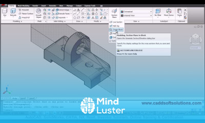 AutoCAD 3D Section Plane Tutorial