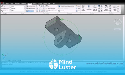 AutoCAD 3D Orbit Command Tutorial AutoCAD 2010
