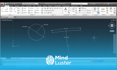 AutoCAD Circle Dimension AutoCAD Arc Dimension