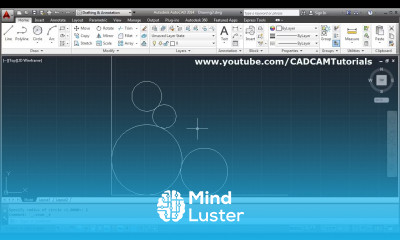AutoCAD Circle Tangent to Two Lines Two Circles using Point Radius TTR