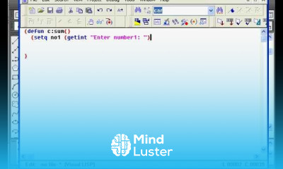 AutoLISP Programming Tutorial 2A