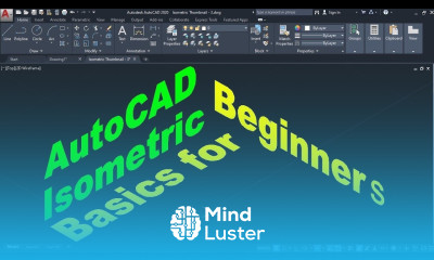 AutoCAD Isometric Drawing Basics Tutorial for Beginners