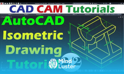 AutoCAD Isometric Drawing Practice Part 2 of 2