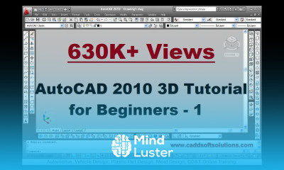 AutoCAD 2010 3D Tutorial for Beginners 1