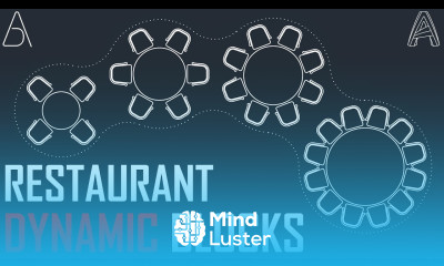 Restaurant Dynamic Blocks AutoCAD