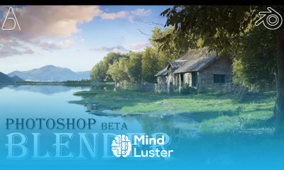 Photoshop Beta Blender 3D Realistic Environment