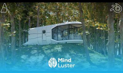 Building a Modern Forest House in Blender