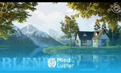 Seascape · House in Blender