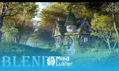 Mystical Forest In Blender Timelapse