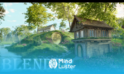 Greenfield Landscape in Blender l Timelapse