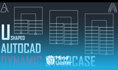 AutoCAD Dynamic Staircase Tutorial 3