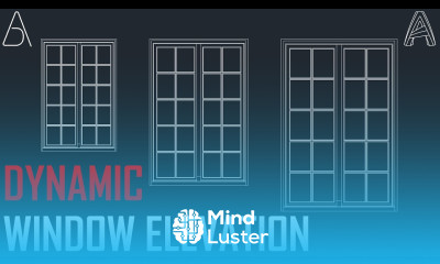 Dynamic Window Elevation AutoCAD