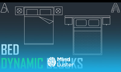 Create Dynamic Bed Blocks AutoCAD
