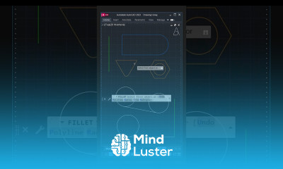 Learn Fillet AutoCAD Tutorials architecture autocad - Mind Luster