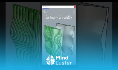 Contour ExtrudeCrv Rhino Tutorial design 3dmodeling architecture