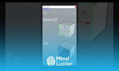 ExtractSrf Cap Rhino Tutorial rhino3d architecture