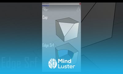 Cap vs Edge Srf Rhino Tutorial