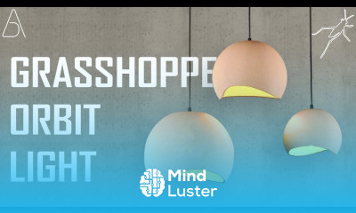 Grasshopper Orbit Pendant Light