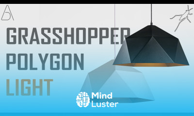 Polygon Pendant Light Grasshopper 3D