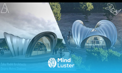 Zaha Hadid Architects Metro Station Ukraine