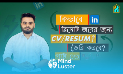 Create Professional CV Resume for Remote Freelancing Job SEO CV Create Remote Job Part 03