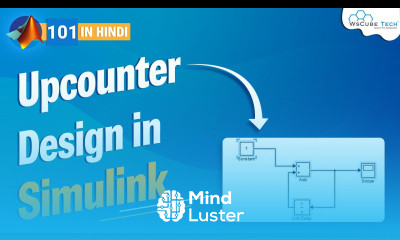 Learn How to Design an Up Counter in Simulink Matlab Hindi - Mind Luster