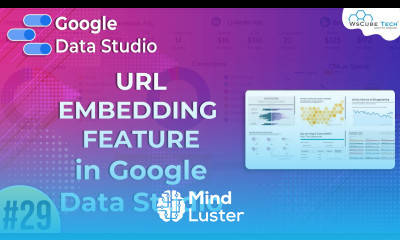 Url Embedding feature in Google Data Studio Google Data Studio Part 29 WsCube Tech