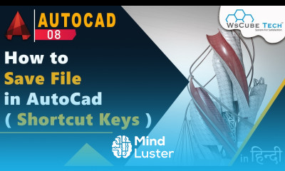 How to Save File Open File Save As New Dialog Box Missing in AutoCad Shortcut Key Part 8