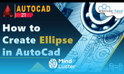 Ellipse in AutoCad How to Create Ellipse in AutoCad AutoCad Ellipse Command Tutorial 21