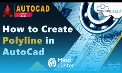 Polyline in AutoCad How to Create Polyline in AutoCad AutoCad Polyline Command Tutorial 22