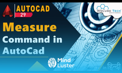 Measure in AutoCAD How to Use Measure Command in AutoCAD Measure Command Tutorial Part 29