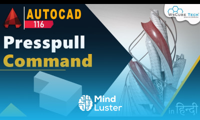 Learn Autocad 3D AutoCad 3D Presspull Command Tutorial in Hindi AutoCad ...