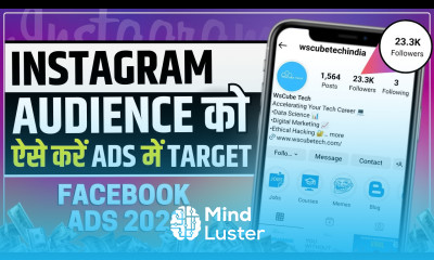 How to Create an Instagram Account Custom Audience Facebook Ads Tutorial