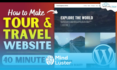How to Make Tour Travels Website with WordPress in 45 Minutes Full Website Tutorial