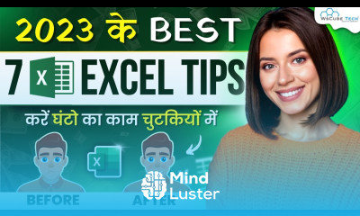 7 Useful Excel Tips and Tricks 2023 Microsoft Excel Tutorial for Beginners