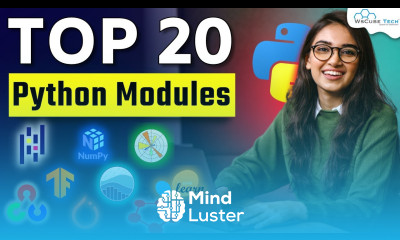 Top 20 Useful Python Modules Libraries in 15 Minutes Learn Python for Beginners