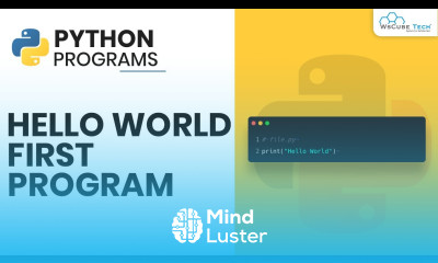 HELLO WORLD PROGRAM IN PYTHON First Python Program HINDI
